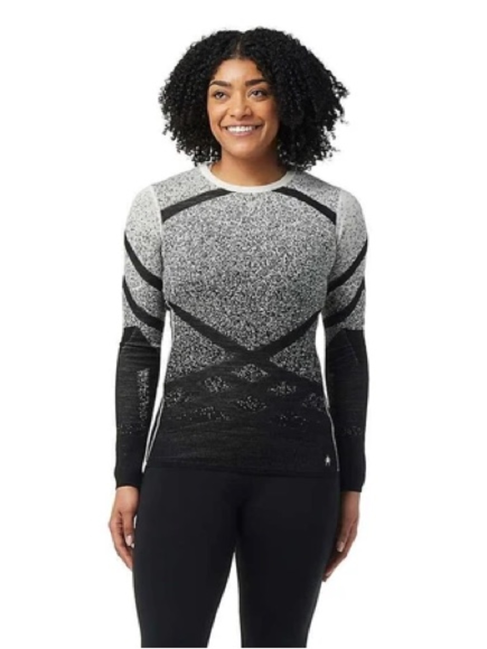 SmartWool Merino Wool S Intraknit Seamless Base Layer Long-Sleeve Outdoor Top